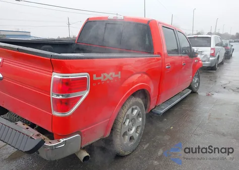 2012 Ford F-150 Lariat из США, поврежденный, VIN 1FTFW1ET6CKD68614